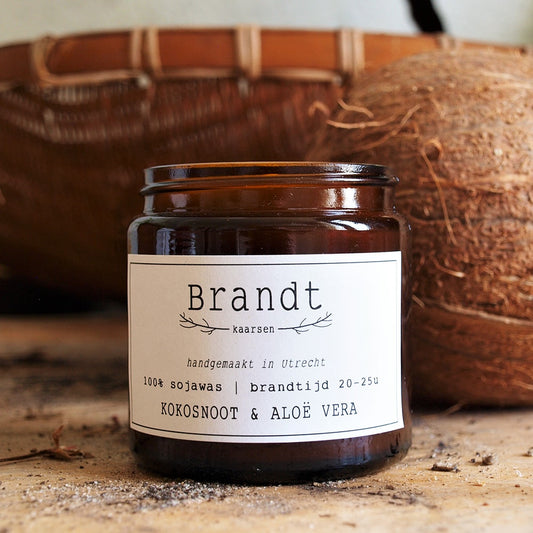 Geurkaars 'Kokosnoot & Aloë Vera