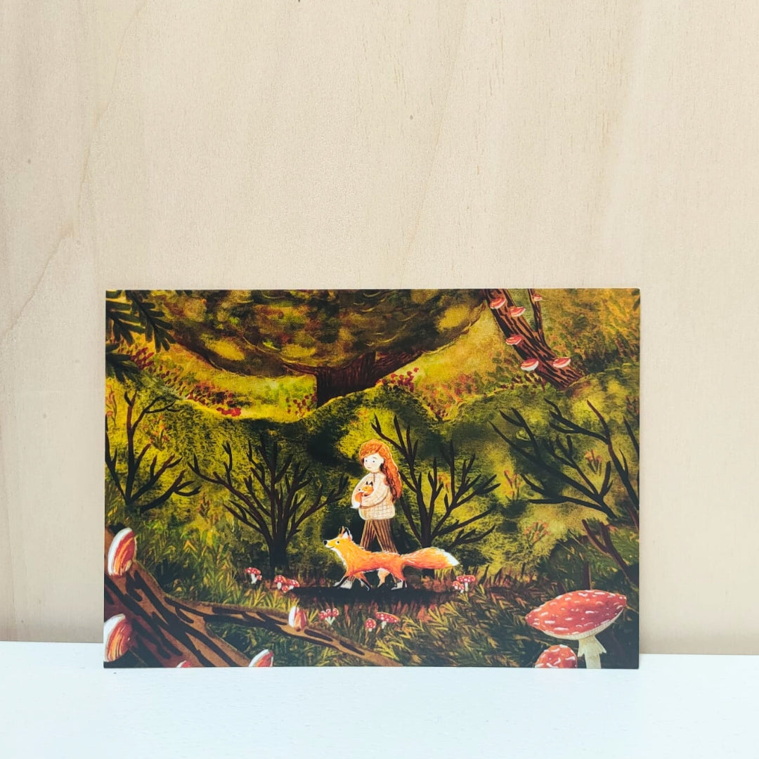 Kaart 'Boswandeling'