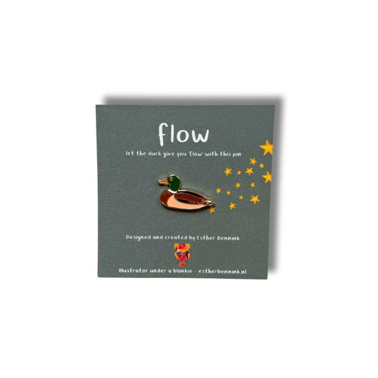 Pin Eend 'Flow'