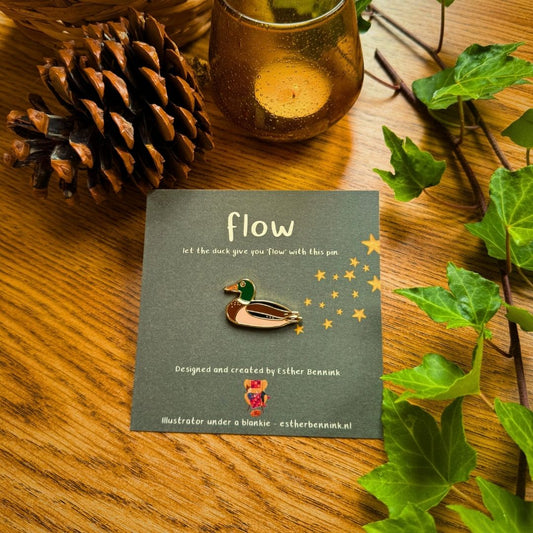 Pin Eend 'Flow'