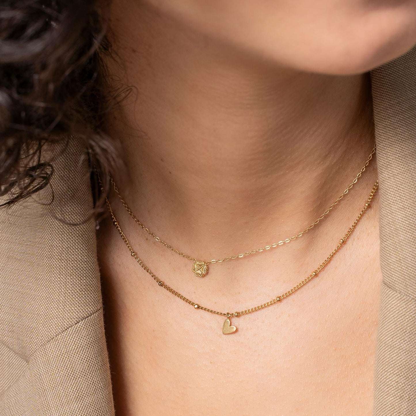 Ketting Hartje schuin
