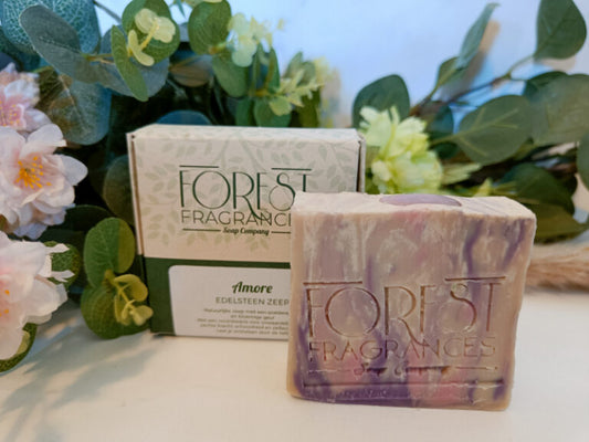 Edelsteen zeep 'Amore'