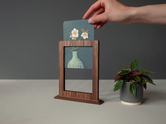 'Houtvast' lijstje staand - noten