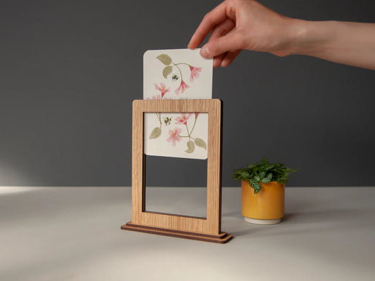 'Houtvast' lijstje staand - eiken