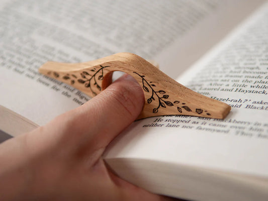 Paginahouder bladeren eiken