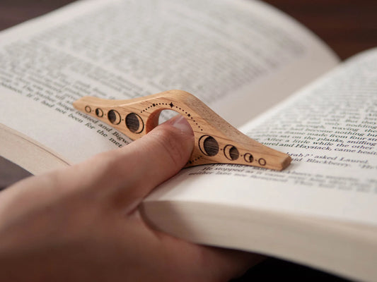 Paginahouder maanstanden eiken