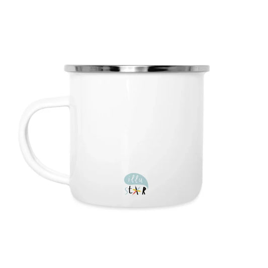 Emaille mok Enjoy the ride