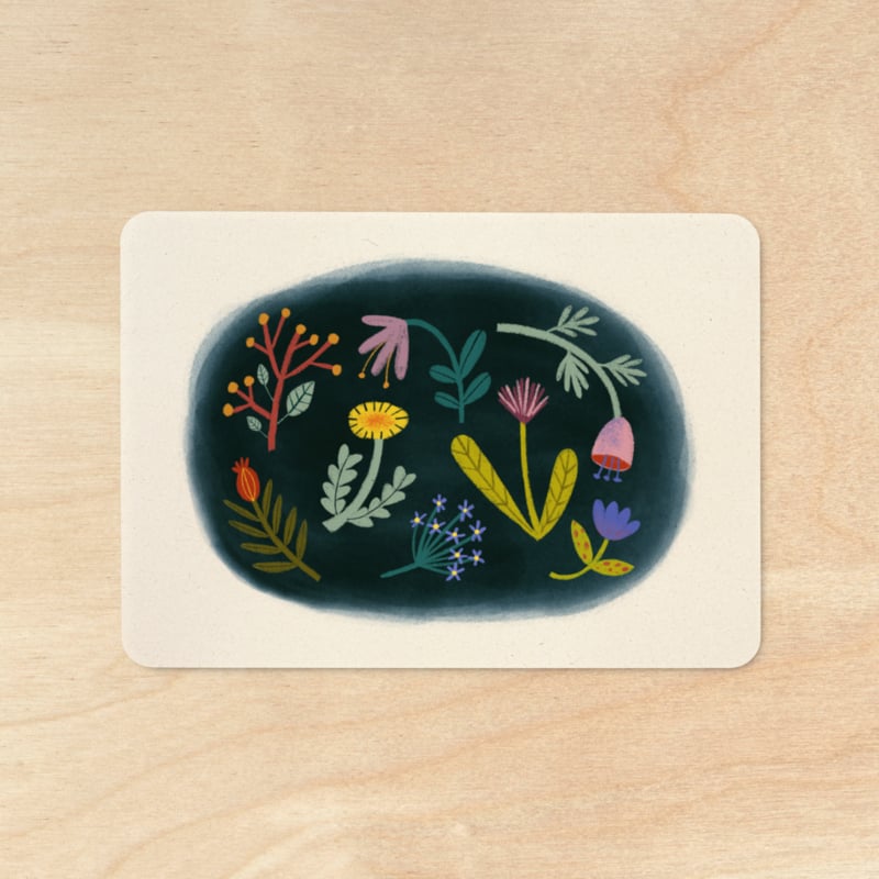 Kaart 'Botanische vrolijkheid'