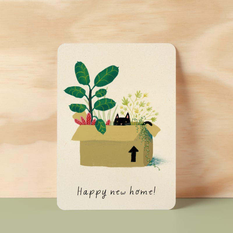 Kaart 'Happy new home'