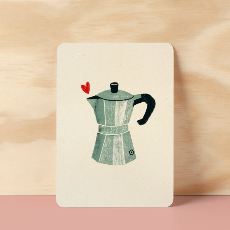 Kaart 'Coffee love'