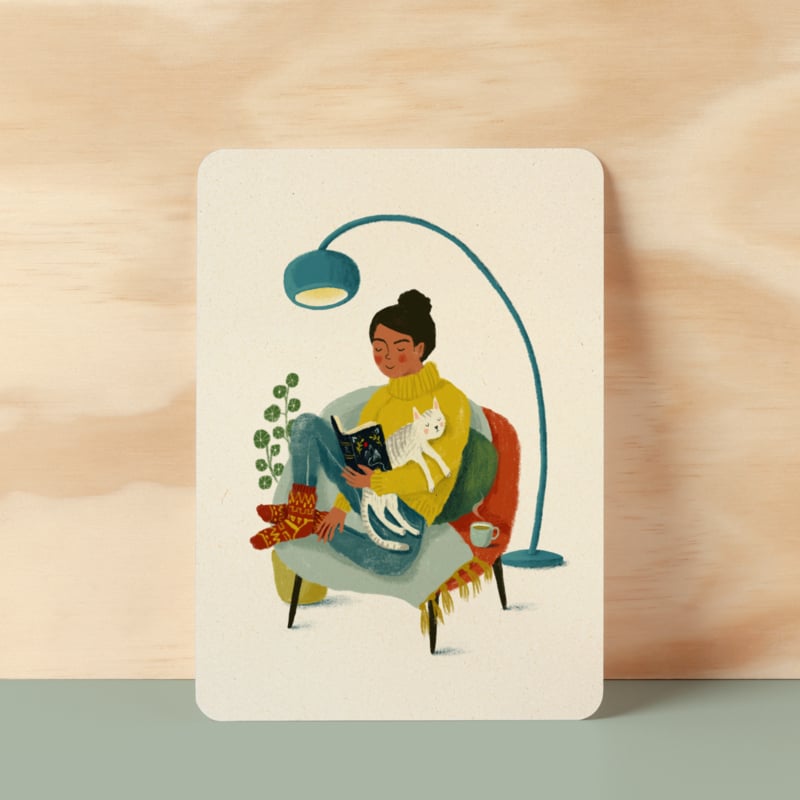 Kaart 'Lekker lezen'