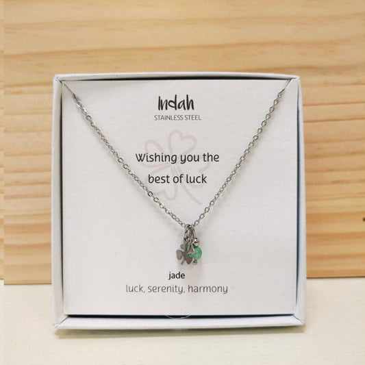 Ketting 'Wishing you the best of luck'