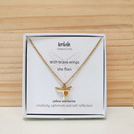 Ketting 'With brave wings she flies'