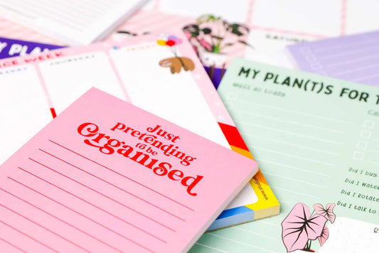 Notitieblok 'Just pretending to be organised'