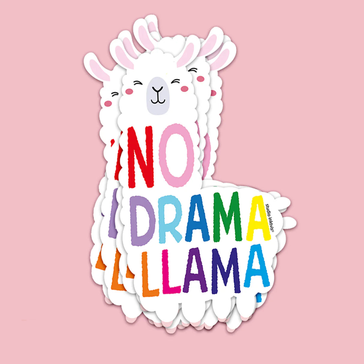 Sticker No dramalama