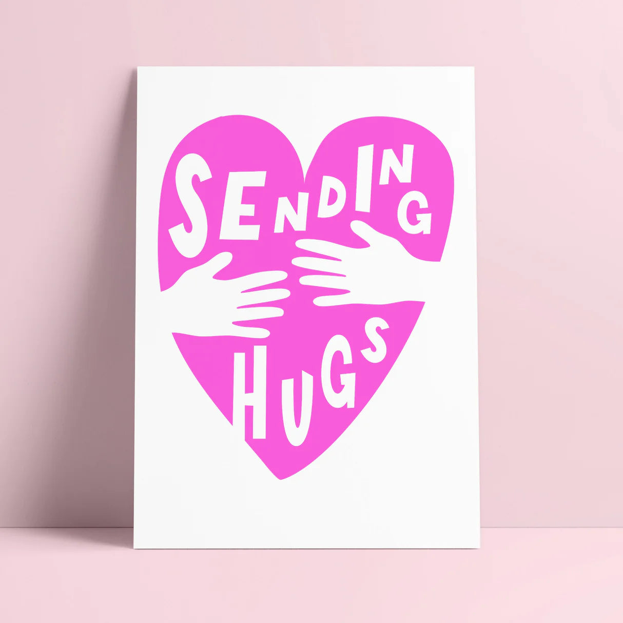 Kaart 'Sending hugs'