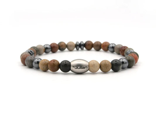 Armband Enam Batu - Oceaan Jaspis