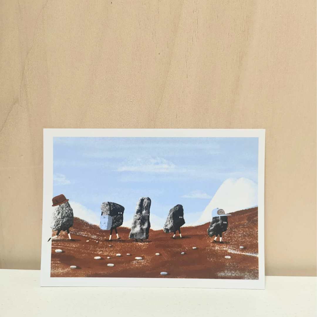 Kaart 'Stenenbenen'
