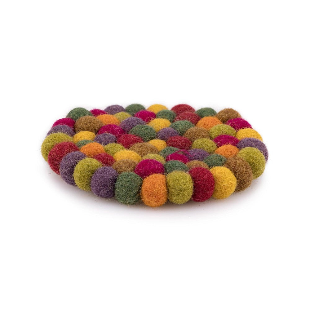 Onderzetter Indian Summer 10 cm (set van 4)