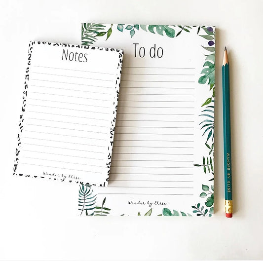 Notitieblok Botanisch