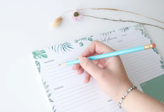 Weekplanner Botanisch