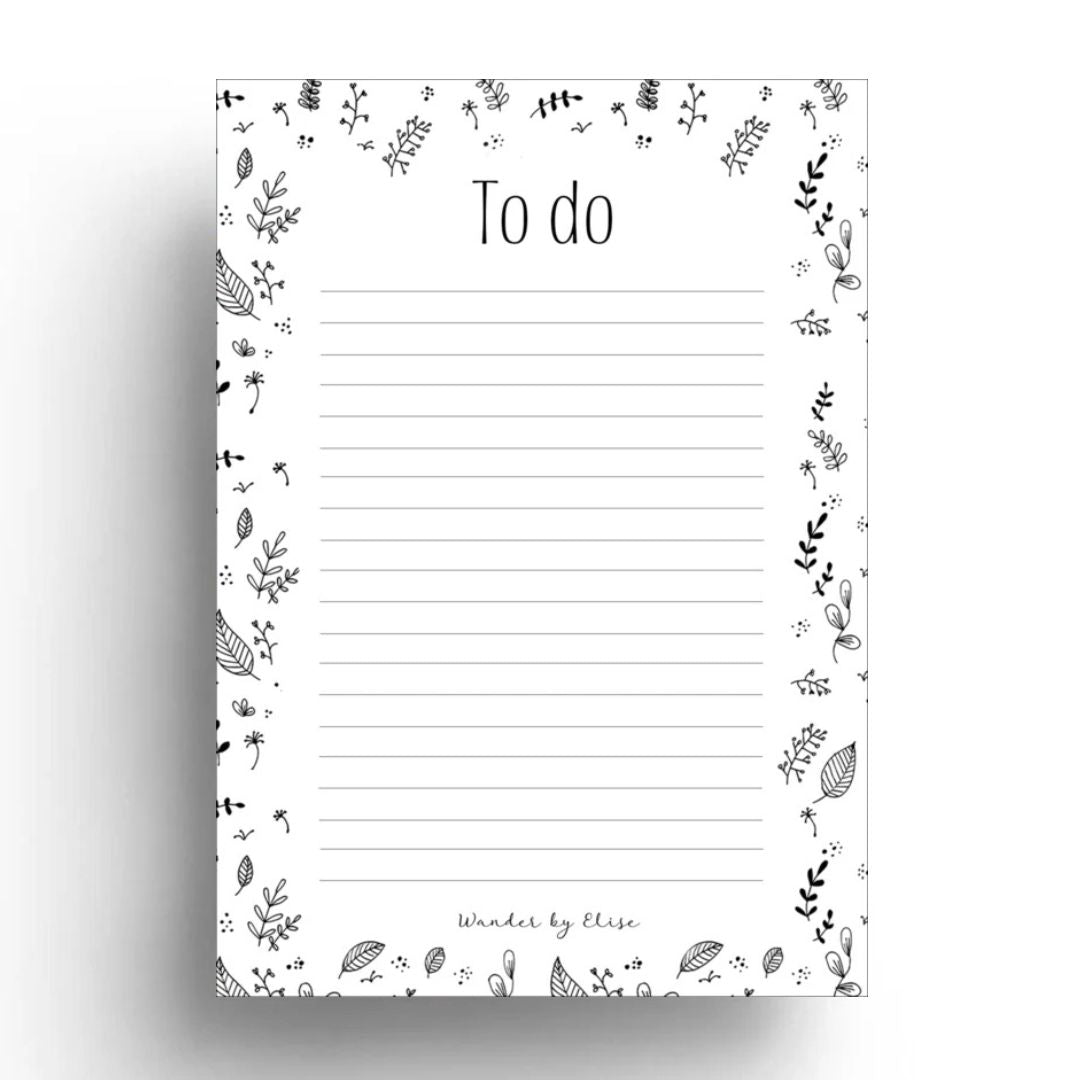 Notitieblok Bladeren