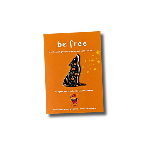 Pin Wolf 'Be free'