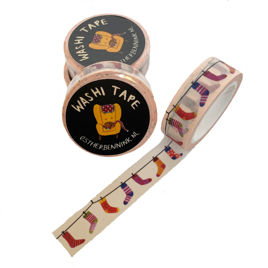 Washi tape Sokken