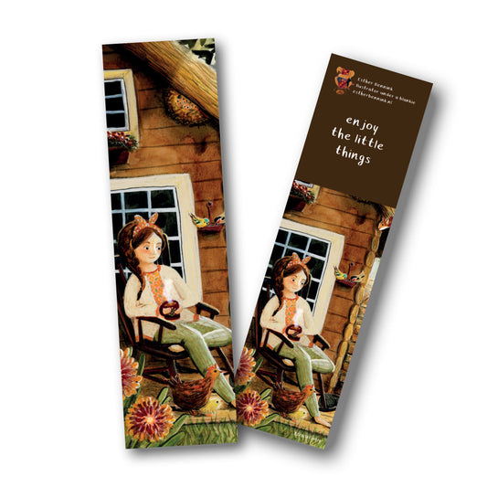 Boekenlegger 'Enjoy the little things'