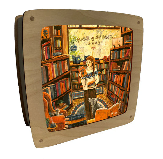 Wisselplaat Het boekenwinkeltje