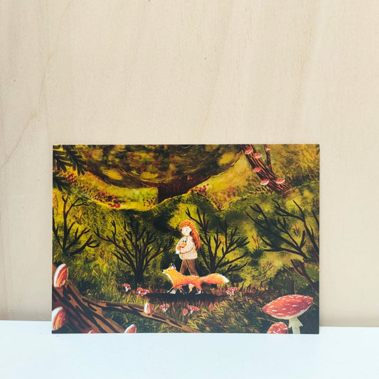 Kaart 'Boswandeling'