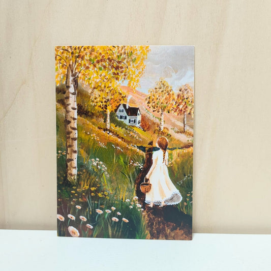 Kaart 'Huis op de heuvel'