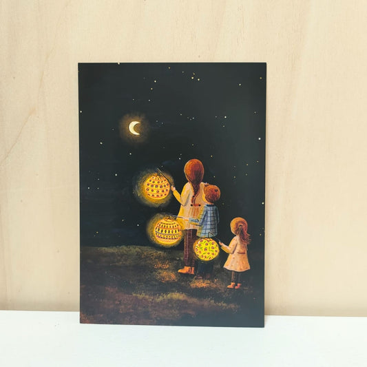 Kaart 'Lampionnen magie'
