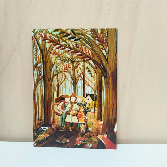 Kaart 'Paddenstoelentijd'