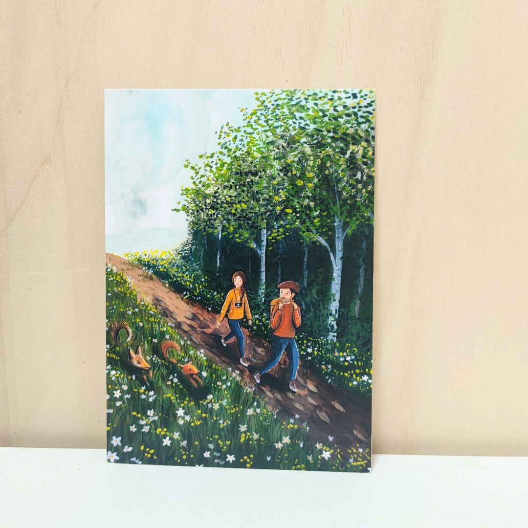 Kaart 'De wandeling'