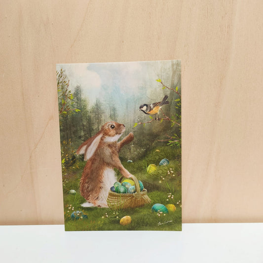 Kaart 'Hello little friend'