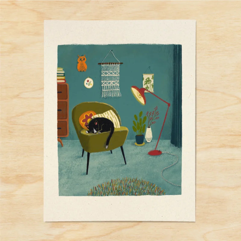 Art print 'Quiet sunday'