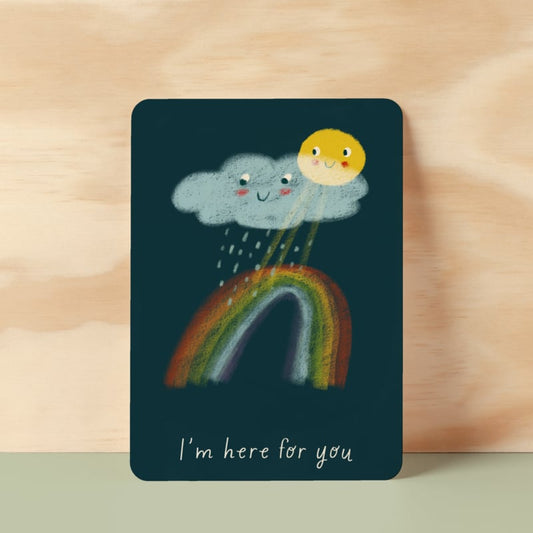 Kaart 'I'm here for you'