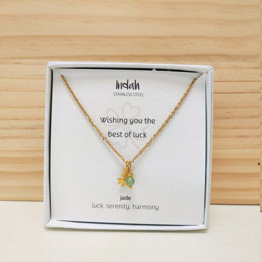 Ketting 'Wishing you the best of luck'