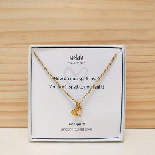Ketting 'How do you spell love? You don't spell it, you feel it'