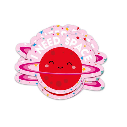 Sticker 'I need space'