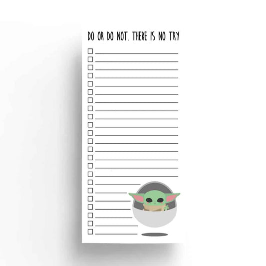 Notitieblok Star Wars 'Do or do not. There is no try'