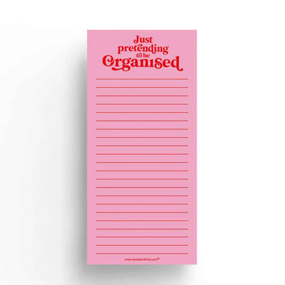 Notitieblok 'Just pretending to be organised'