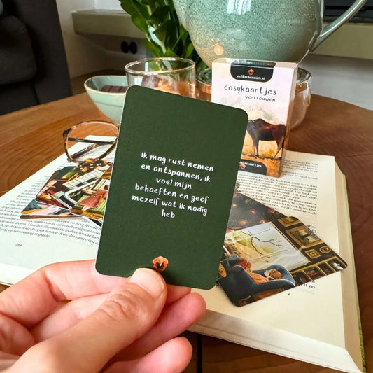 Cosy inspiratiekaartjes 'Vertrouwen'