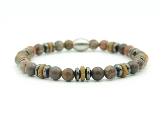 Armband Enam Batu - Oceaan Jaspis