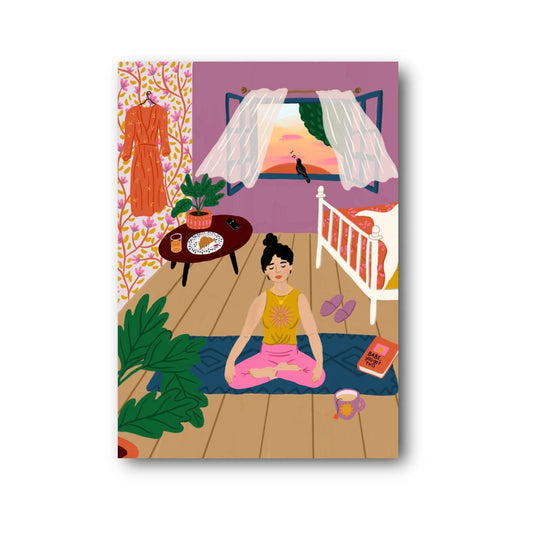 Art print 'Morning routines'