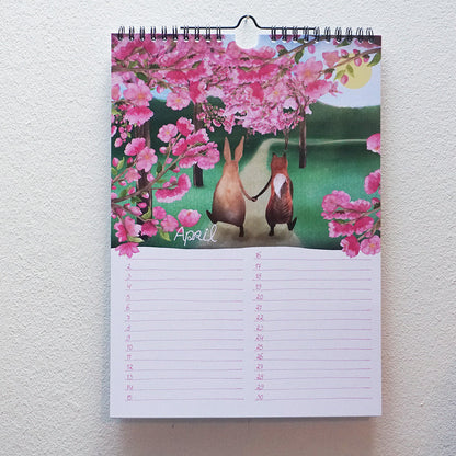 Verjaardagskalender 'Onderweg met vos'