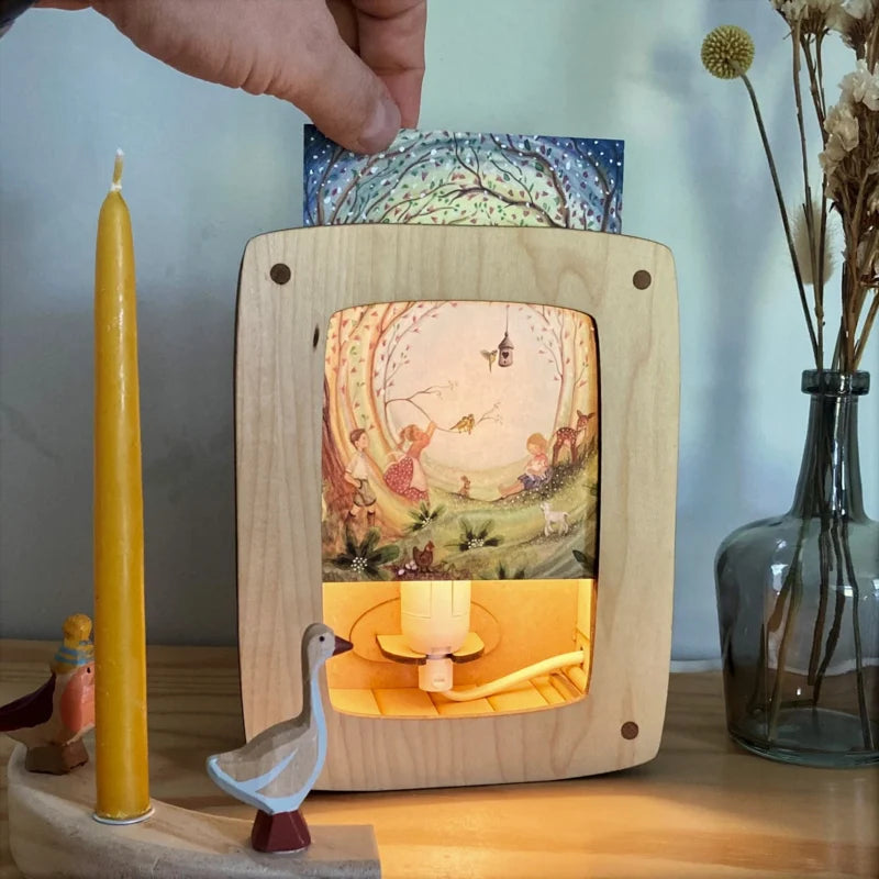 Kaartenlamp Esdoorn