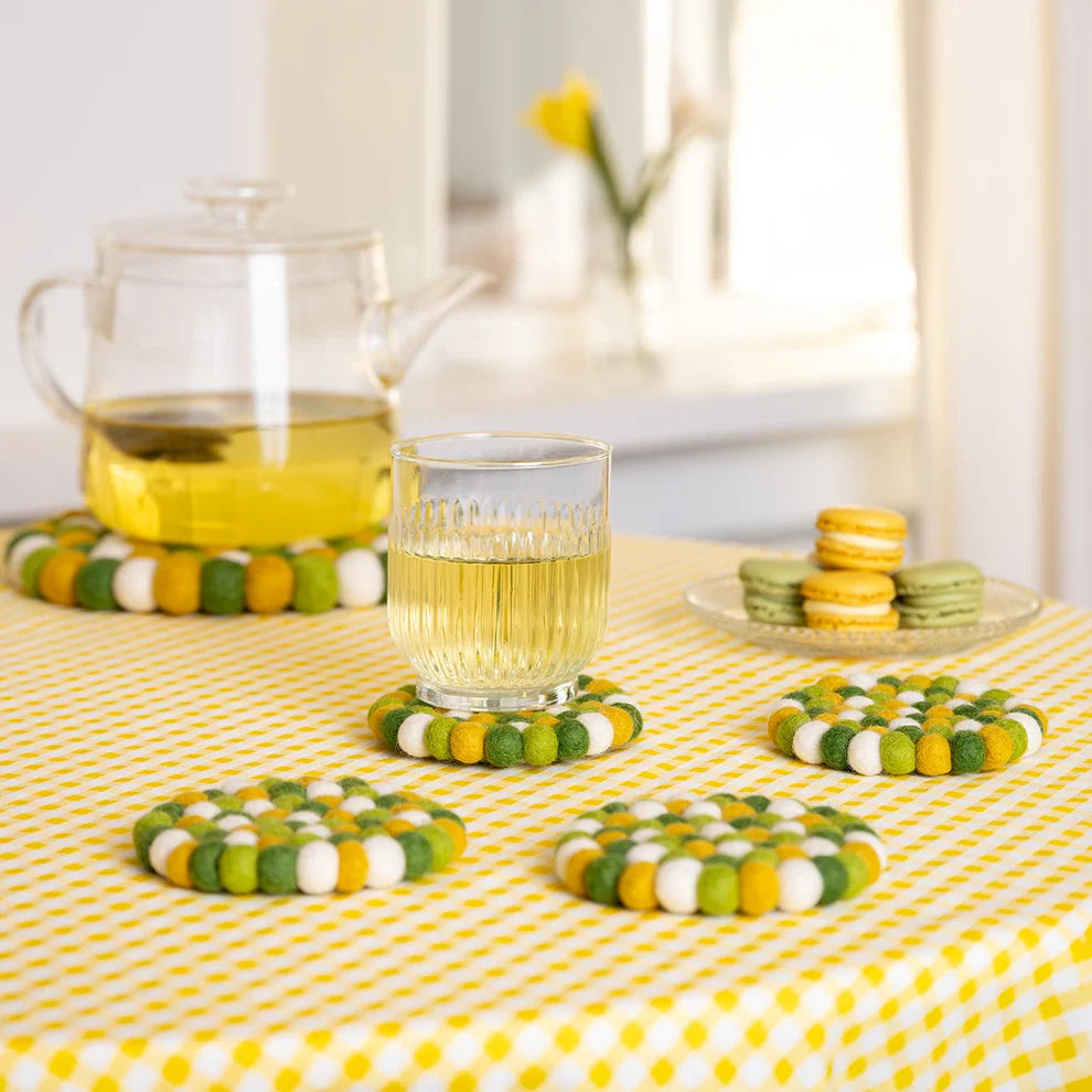 Onderzetter Spring fields (set van 4)