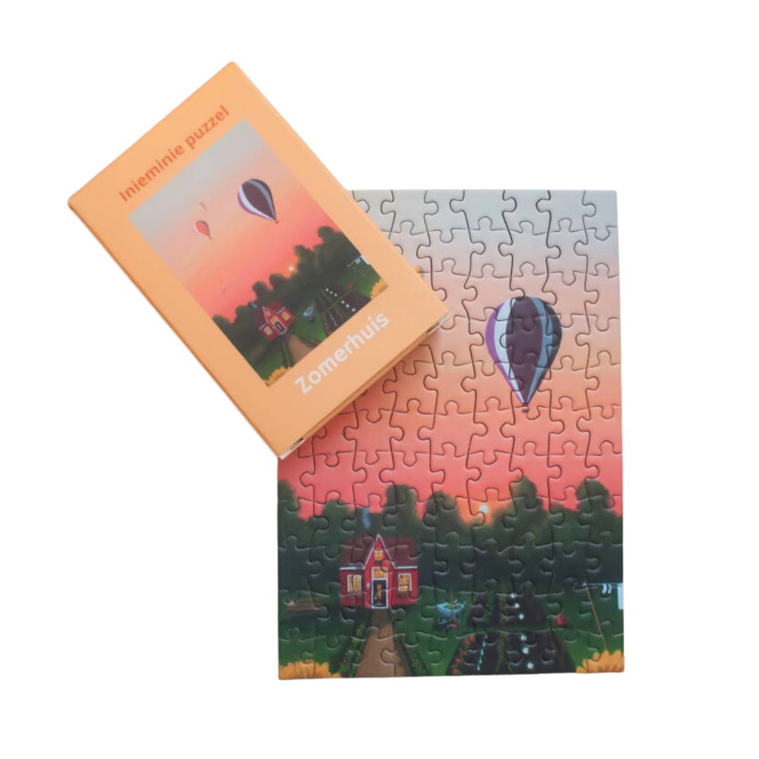 Minipuzzel Zomerhuis